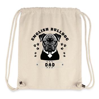 Deutsch Bulldog DAD - Sac à cordon recyclé Stanley/Stella - blanc naturel - Devant