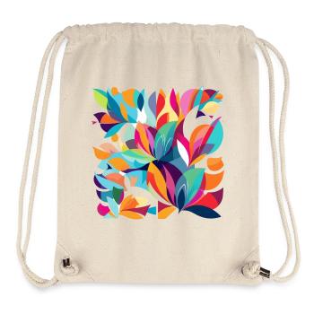 Flower Dance - Stanley/Stella Recycled Gym Bag - natural - Front