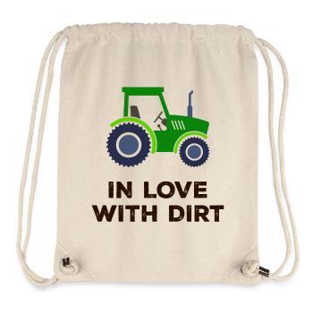 Agricultural Machinery Tractor Motor Vehicle Statement - Stanley/Stella Recycled Gym Bag - natural - Front
