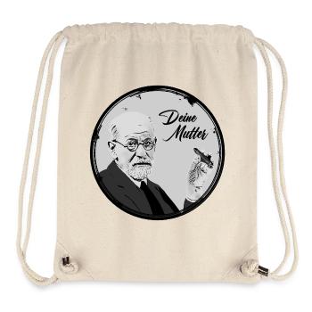 Your mother Freud - Stanley/Stella Recycled Gym Bag - natural - Front
