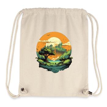 Landscape - Stanley/Stella Recycled Gym Bag - natural - Front
