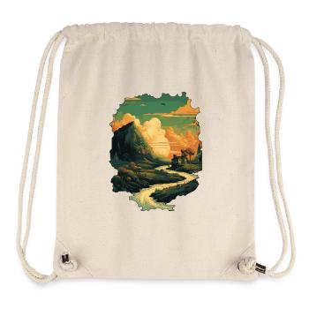 Landscape - Stanley/Stella Recycled Gym Bag - natural - Front
