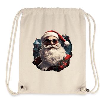 Santa Claus - Stanley/Stella Recycled Gym Bag - natural - Front