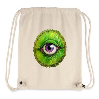 Joie vibrante des kiwis - Sac à cordon recyclé Stanley/Stella - blanc naturel - Devant