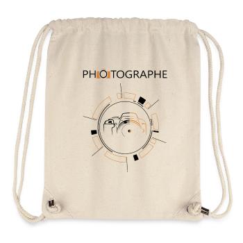 Photograph - Stanley/Stella recycelter Gym Bag - Naturweiß - Vorne