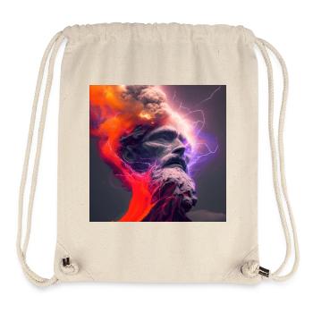 GOD 03 - Sac à cordon recyclé Stanley/Stella - blanc naturel - Devant