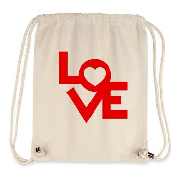 Unleash your romance - Stanley/Stella Recycled Gym Bag - natural - Front