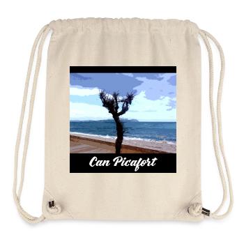 Can Picafort - Mallorca - Stanley/Stella recycelter Gym Bag - Naturweiß - Vorne