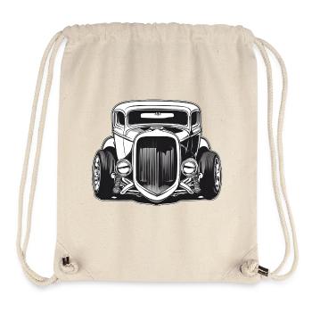Hot Rod / Car / Vehicle / Automobile / Motor - Stanley/Stella Recycled Gym Bag - natural - Front