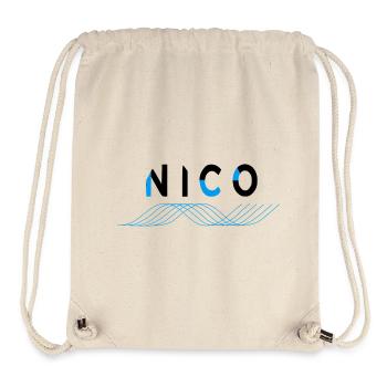 Nico - Stanley/Stella Recycled Gym Bag - natural - Front