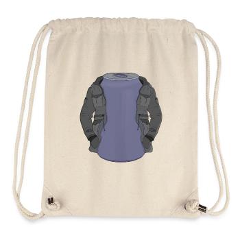 Lustiges kaltes Getränk - Stanley/Stella recycelter Gym Bag - Naturweiß - Vorne