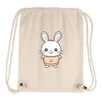 Hase - Kawaii Style - Stanley/Stella recycelter Gym Bag - Naturweiß - Vorne