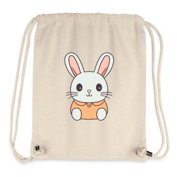 Hase - Kawaii Style - Stanley/Stella recycelter Gym Bag - Naturweiß - Vorne