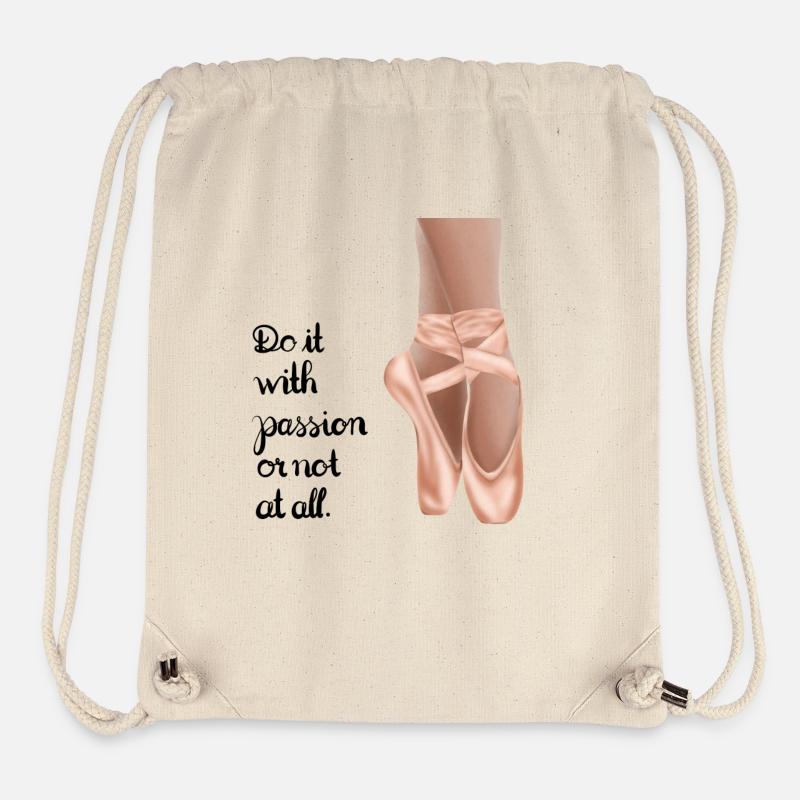 Passion - Stanley/Stella recycelter Gym Bag - Naturweiß