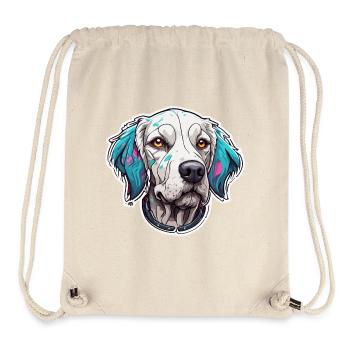 Dog / Animal / Pet / Paw / Furry Nose / Wauwau - Stanley/Stella Recycled Gym Bag - natural - Front