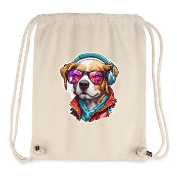 Dog / Animal / Pet / Paw / Furry Nose / Wauwau - Stanley/Stella Recycled Gym Bag - natural - Front