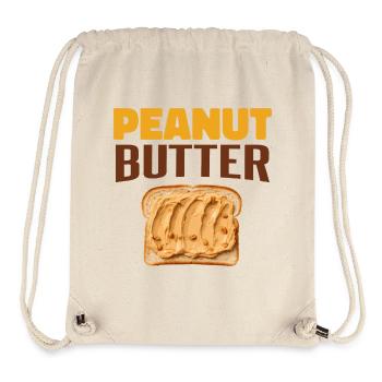 Pâte d’arachide - Sac à cordon recyclé Stanley/Stella - blanc naturel - Devant