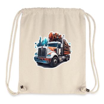 Camion/Camion/Camion/Cargo/Route - Sac à cordon recyclé Stanley/Stella - blanc naturel - Devant