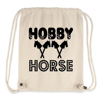 STECKENPFERDE - HOBBY HORSE - Stanley/Stella recycelter Gym Bag - Naturweiß - Vorne