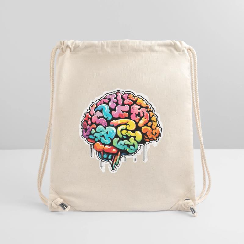 Brain / Knowledge / Intelligence / Clever / Thinking Stanley/Stella Recycled Gym Bag