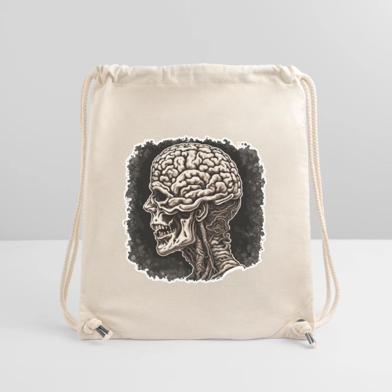 Brain / Knowledge / Intelligence / Clever / Thinking Stanley/Stella Recycled Gym Bag