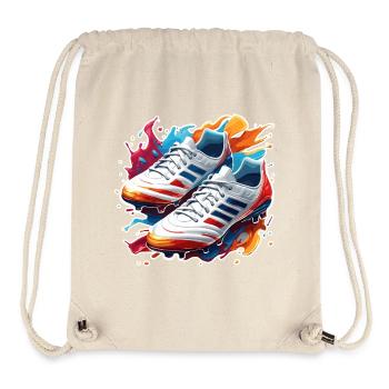 Football / Jeu / Chaussure / Terrain / Tir - Sac à cordon recyclé Stanley/Stella - blanc naturel - Devant