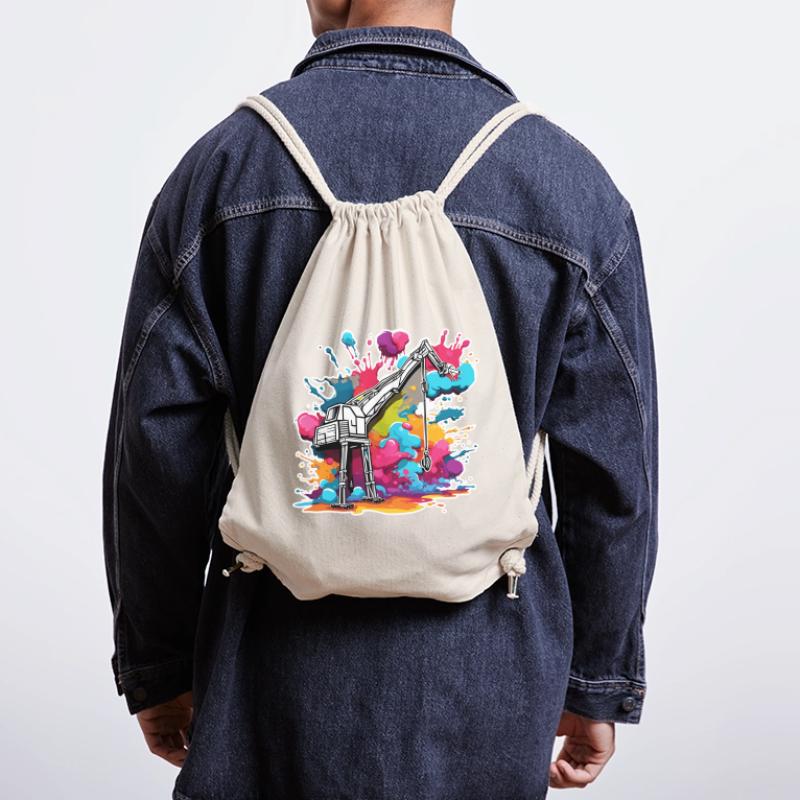 Kran / Baustelle / Seilwinde / Kransystem Stanley/Stella recycelter Gym Bag