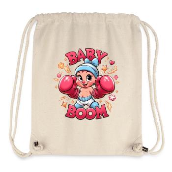 Baby Boom - Stanley/Stella Recycled Gym Bag - natural - Front