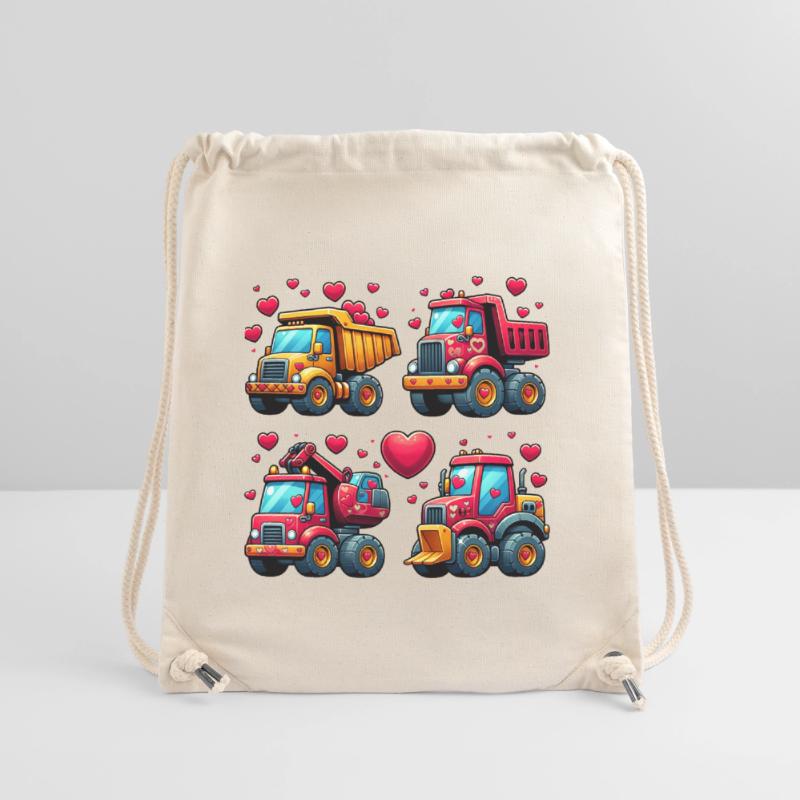 Tiny Builders' Affection - Construction T-Shirt Stanley/Stella Recycled Gym Bag