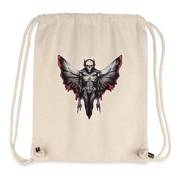 Mothman / Moth / Insect / Mythical Creature / Flutter - Stanley/Stella Recycled Gym Bag - natural - Front