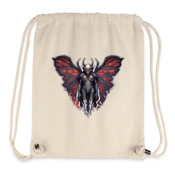 Mothman / Moth / Insect / Mythical Creature / Flutter - Stanley/Stella Recycled Gym Bag - natural - Front