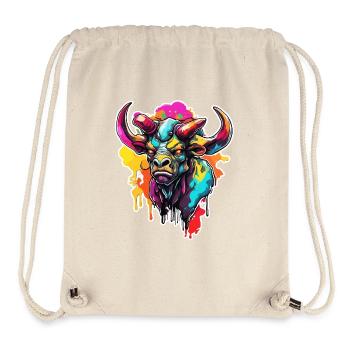 Minotaur / griechische Mythologie /Kreatur - Stanley/Stella recycelter Gym Bag - Naturweiß - Vorne