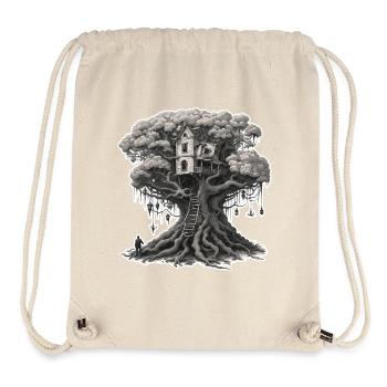 Treehouse / Treetop / Treehouse / Adventure - Stanley/Stella Recycled Gym Bag - natural - Front