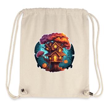 Baumhaus / Baumkrone / Baumhütte / Abenteuer - Stanley/Stella recycelter Gym Bag - Naturweiß - Vorne