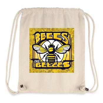 Rettet die Bienen - Stanley/Stella recycelter Gym Bag - Naturweiß - Vorne