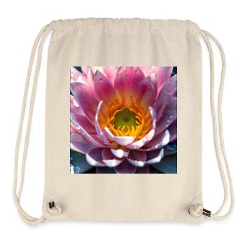 Water lily - Stanley/Stella Recycled Gym Bag - natural - Front