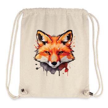 Niedlicher Fuchs - Stanley/Stella recycelter Gym Bag - Naturweiß - Vorne