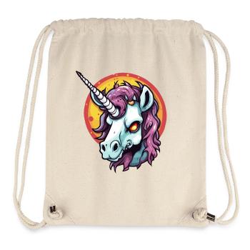 Einhorn / Fabelwesen / Märchen / Magie / Glitzer - Stanley/Stella recycelter Gym Bag - Naturweiß - Vorne