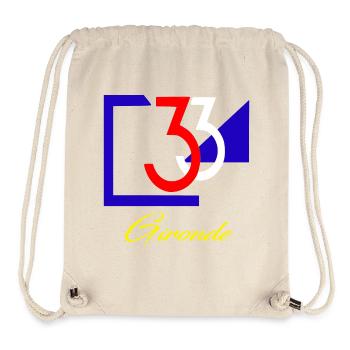 Gironde - Stanley/Stella Recycled Gym Bag - natural - Front