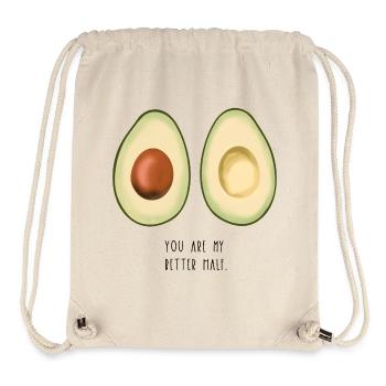 Avocado Love - Stanley/Stella Recycled Gym Bag - natural - Front