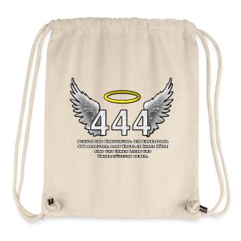 Angel Number 444 Winged Brilliance - Stanley/Stella Recycled Gym Bag - natural - Front