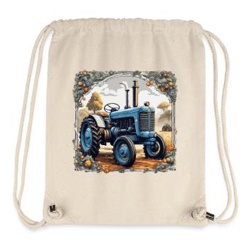 Traktor / Landwirtschaft / Bauer / Feldarbeit - Stanley/Stella recycelter Gym Bag - Naturweiß - Vorne