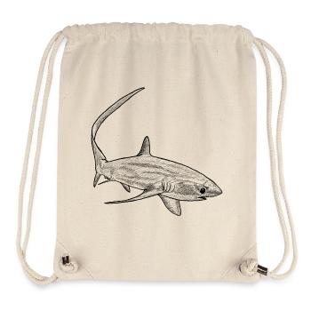 Thresher Shark - Stanley/Stella Recycled Gym Bag - natural - Front