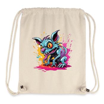 Chupacabra / Sucking Creature / Monster /Spain - Stanley/Stella Recycled Gym Bag - natural - Front