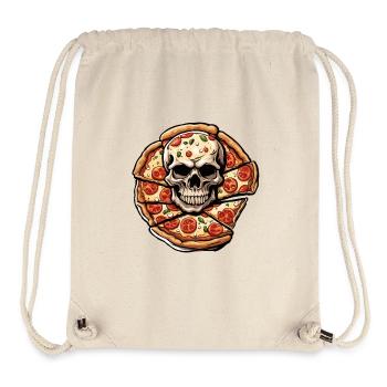 Pizza / Fast Food / Italienisch / Margherita - Stanley/Stella recycelter Gym Bag - Naturweiß - Vorne