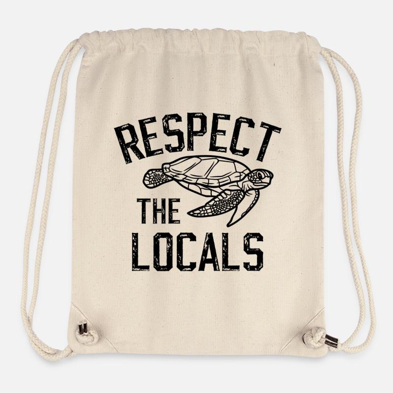 Be Ocean - Stanley/Stella Recycled Gym Bag - natural