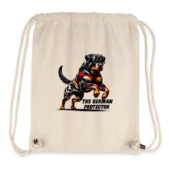 Rottweiler dogs Germany design - Stanley/Stella Recycled Gym Bag - natural - Front