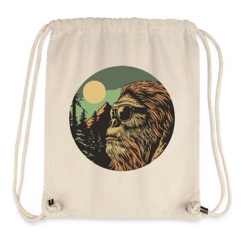 Living on a bigfoot - Stanley/Stella Recycled Gym Bag - natural - Front