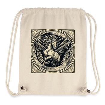 Pegasus / Wings /Greek / Fantasy - Stanley/Stella Recycled Gym Bag - natural - Front