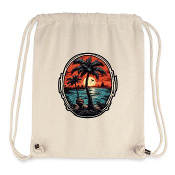 Beach / Island / Vacation / Summer / Sun / Sea - Stanley/Stella Recycled Gym Bag - natural - Front